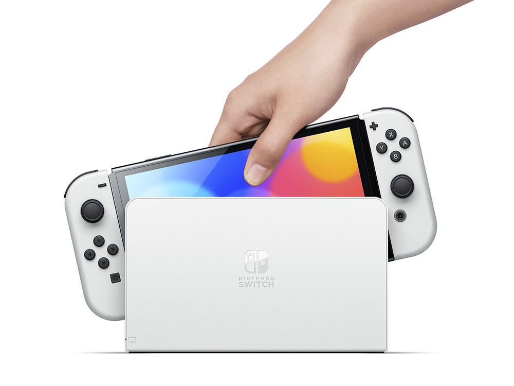 Nintendo Switch OLED 64GB Bianca