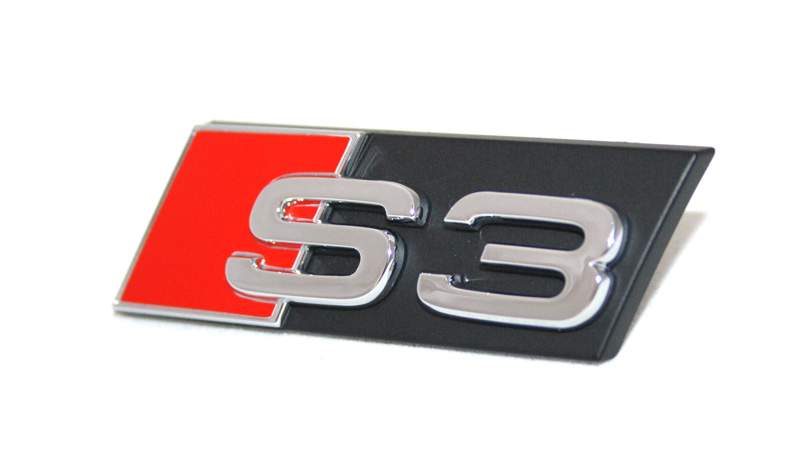 Emblema anteriore logo Audi S3 originale Audi