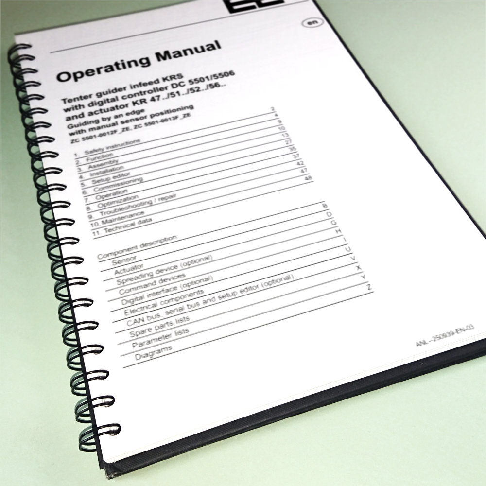 redazione istruzioni manuali uso manutenzione