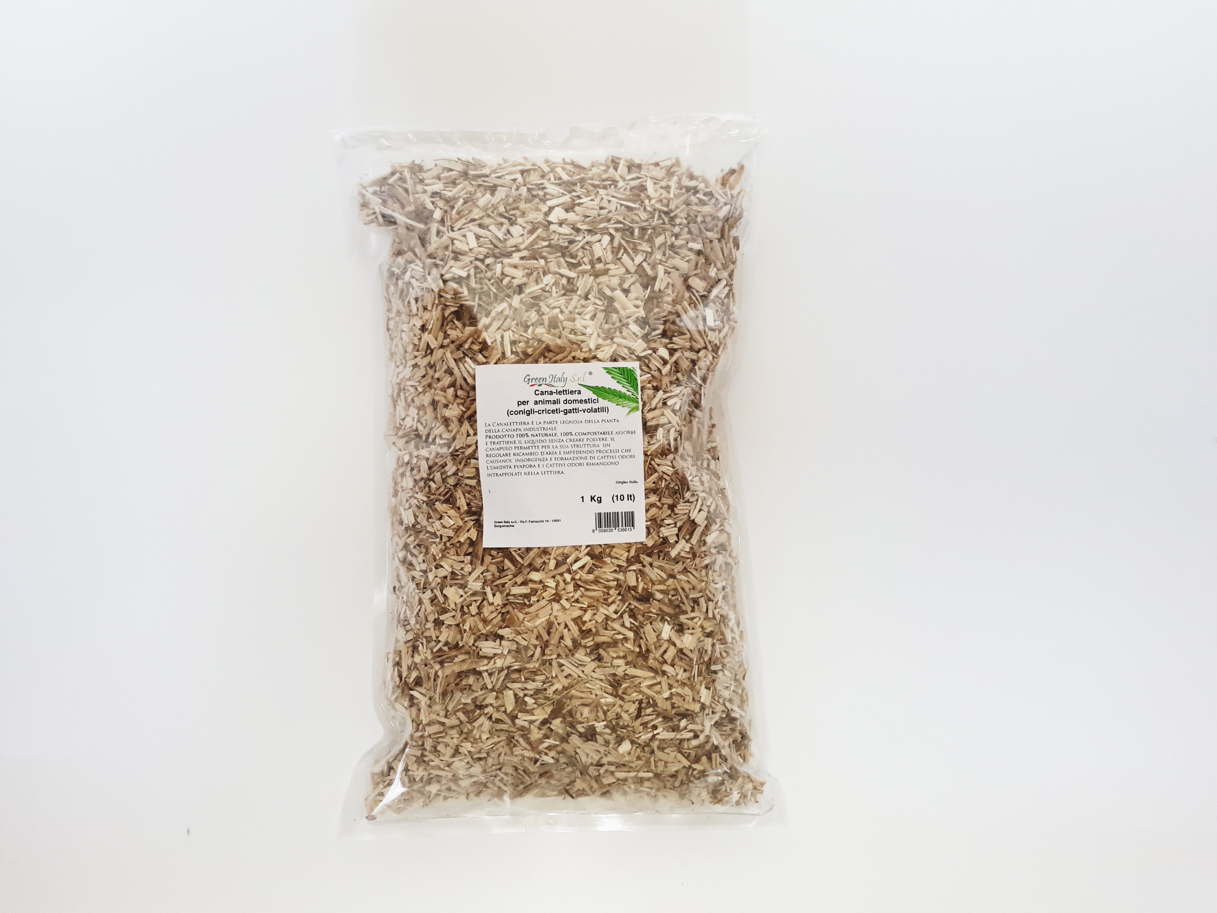Cana-Lettiera 100% compostabile 1kg - 10L