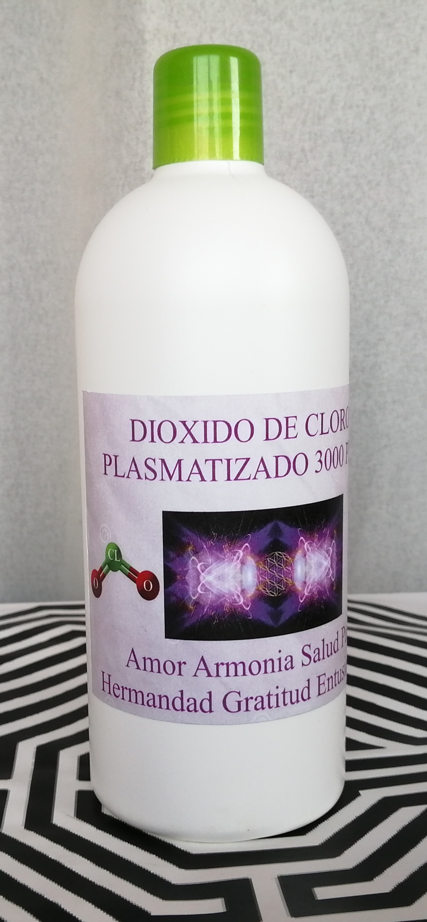 CDS 3000 ppm Diossido di Cloro uso umano (250 ml) elaborato con la tecnologia al Plasma