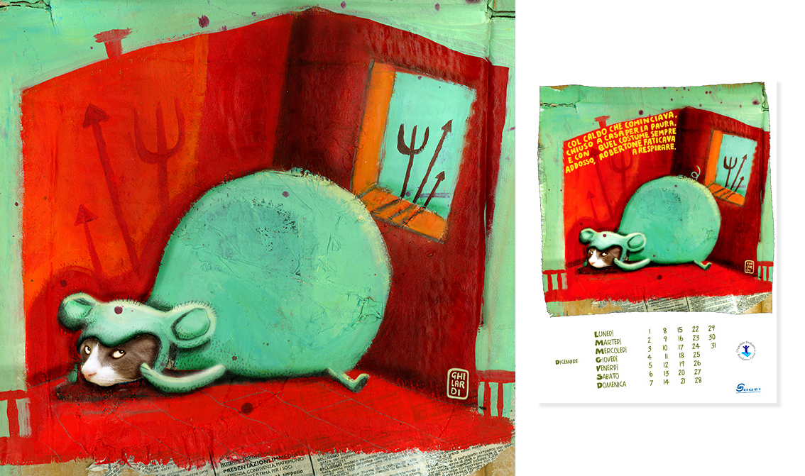12 italian illustrators draw a story created by childs.
Client: Bambino Gesù Hospital (Rome)