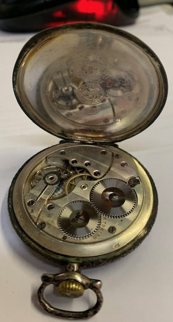 Usato , Longines , orologio d'epoca da taschino