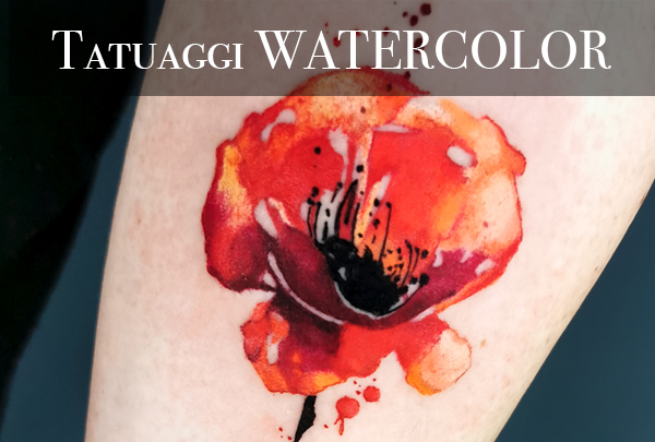 Tatuaggi watercolor