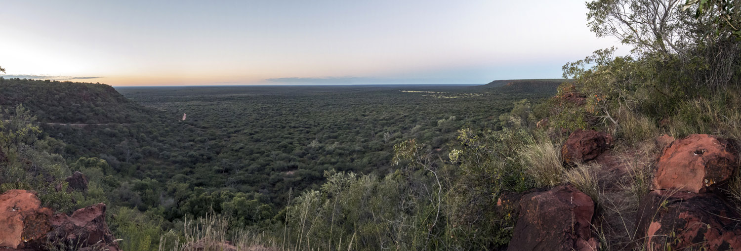 view from the Waterberg plateau