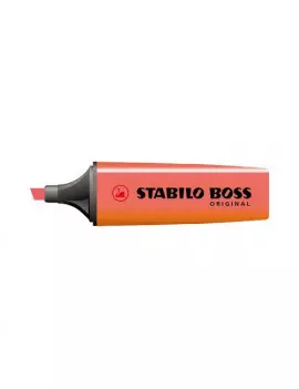 STABILO BOSS EVIDENZIATORE A SCALPELLO ROSSO