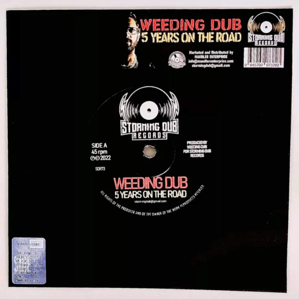 WEEDING DUB "5 Years on The Road" Storming Dub 7 inch