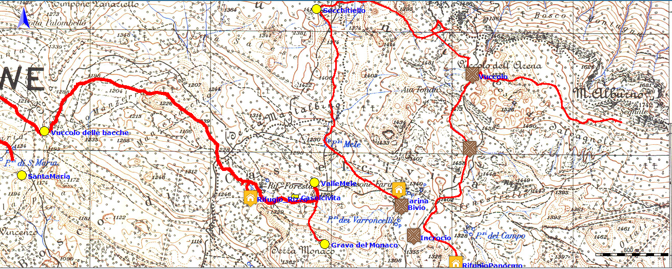 Alburni_NordEst (Zona_MonteAlburno fino a 1742 m )