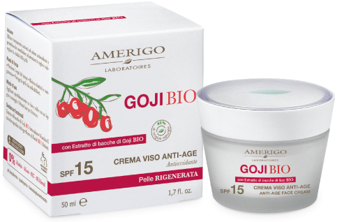 crema naturale viso anti age Goji Amerigo 50 ml