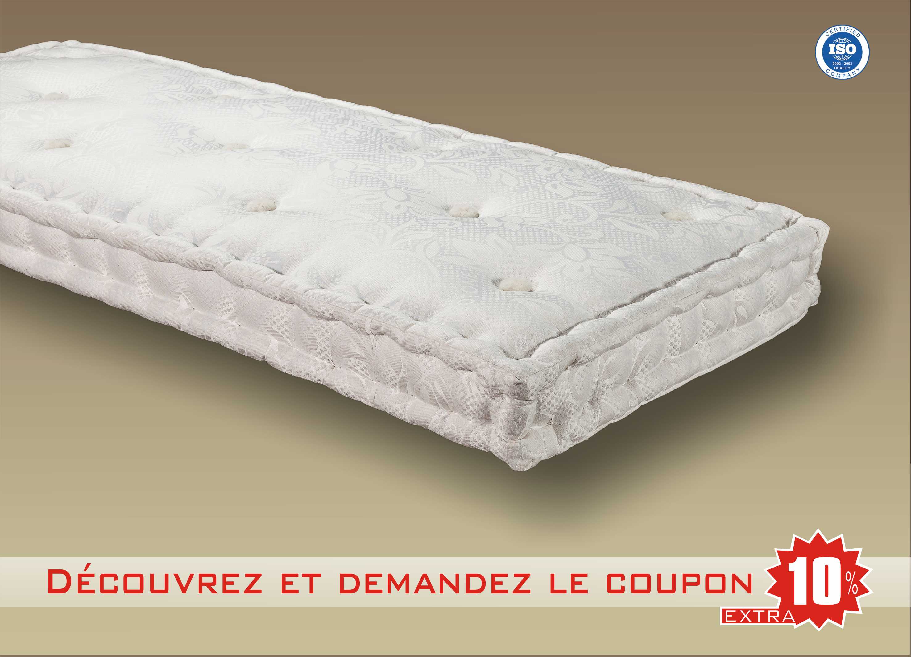 matelas lorena traditionnel en laine artisanale