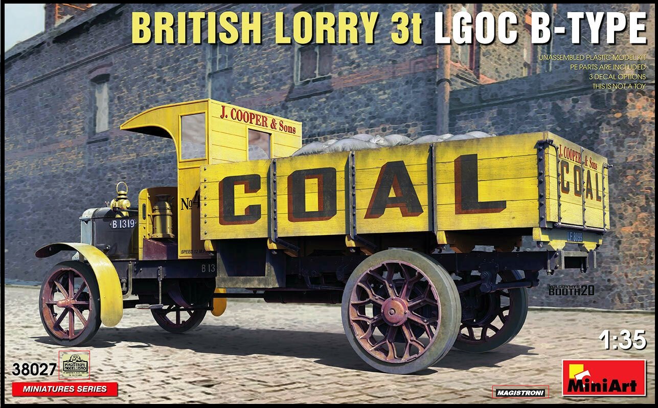 BRITISH LORRY 3t LGOC B-TYPE