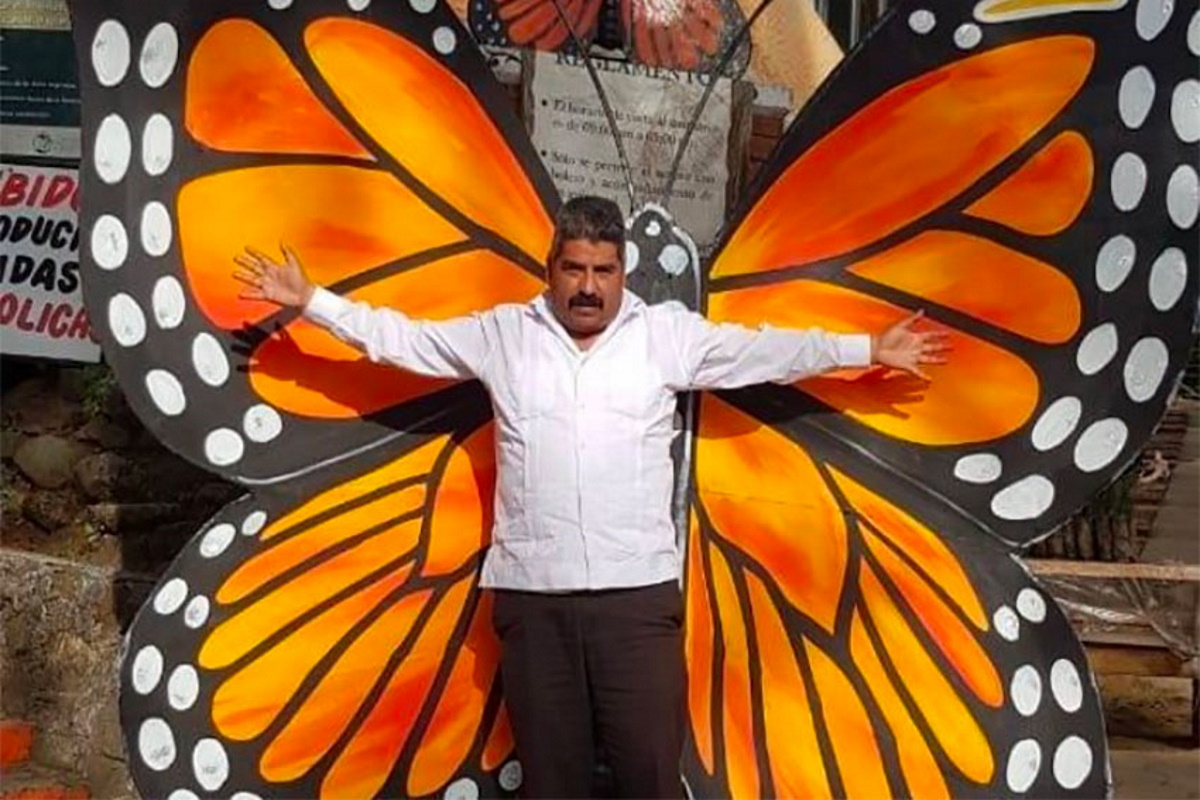 Homero Gomez Gonzalez e le farfalle monarca