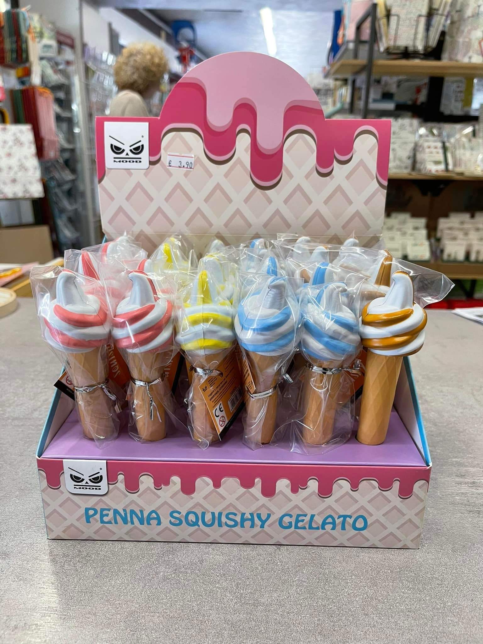 Penna gelato squishy