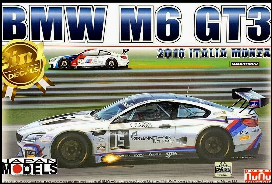 BMW M6 GT3 2016 ITALIA MONZA