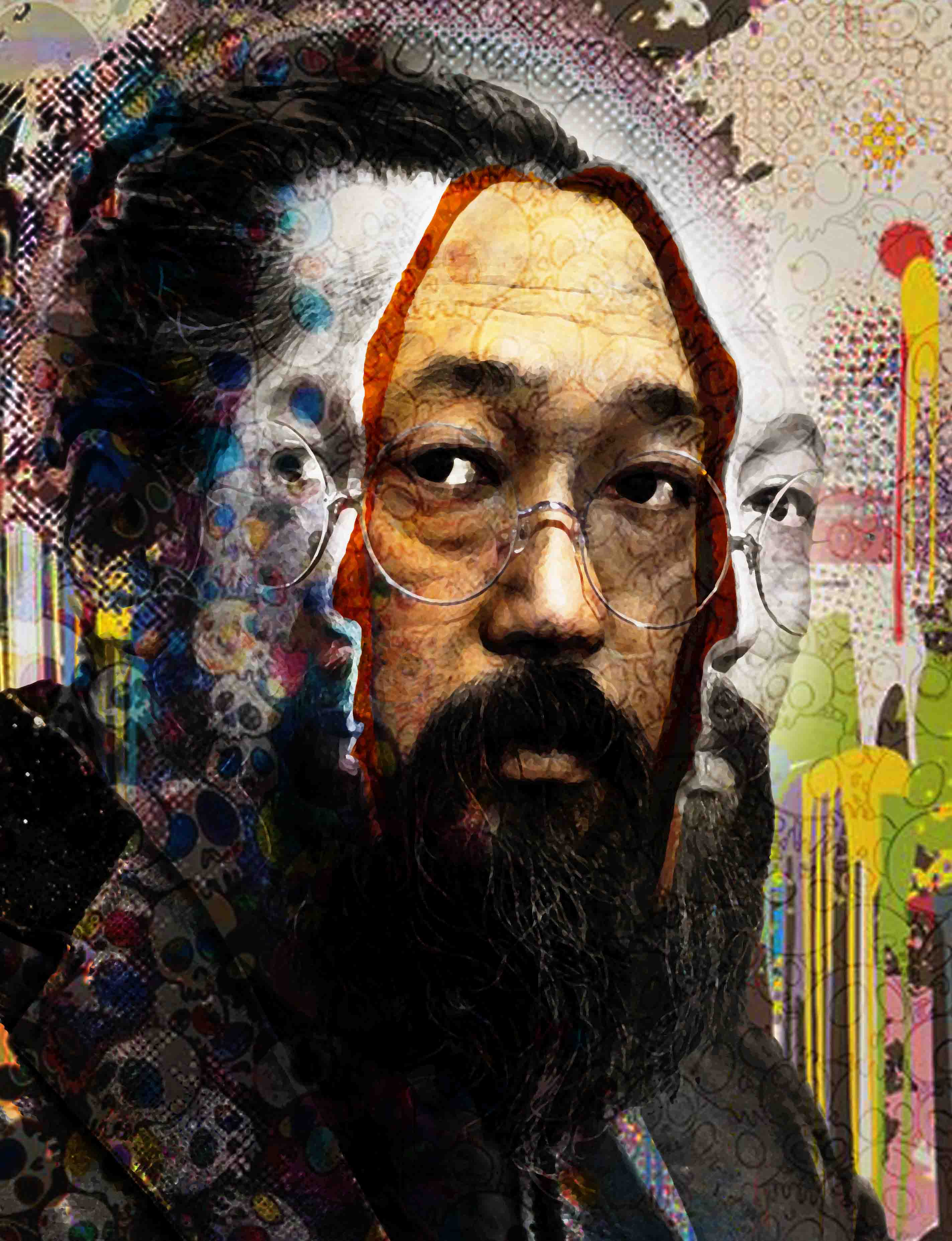 Fusion Self Portrait_ Takashi Murakami  2019