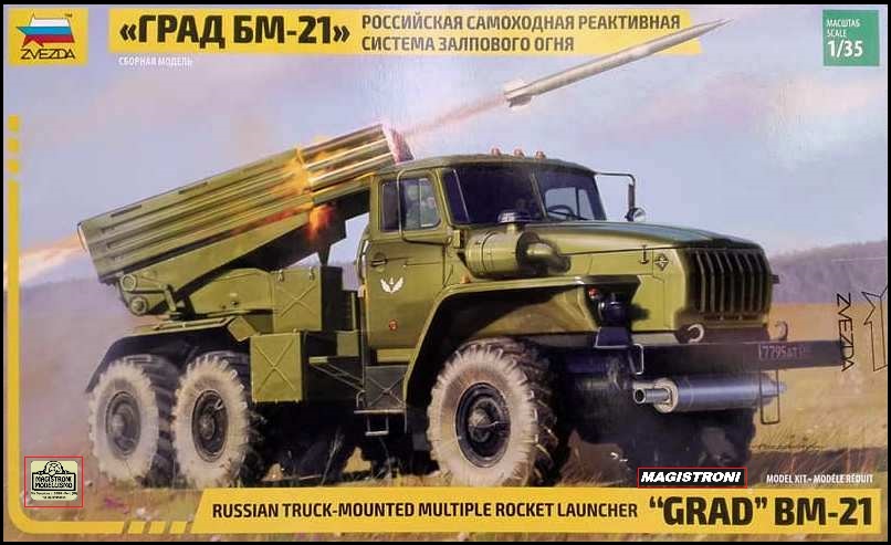 RUSSIAN TRUCK "GRAD " BM21
