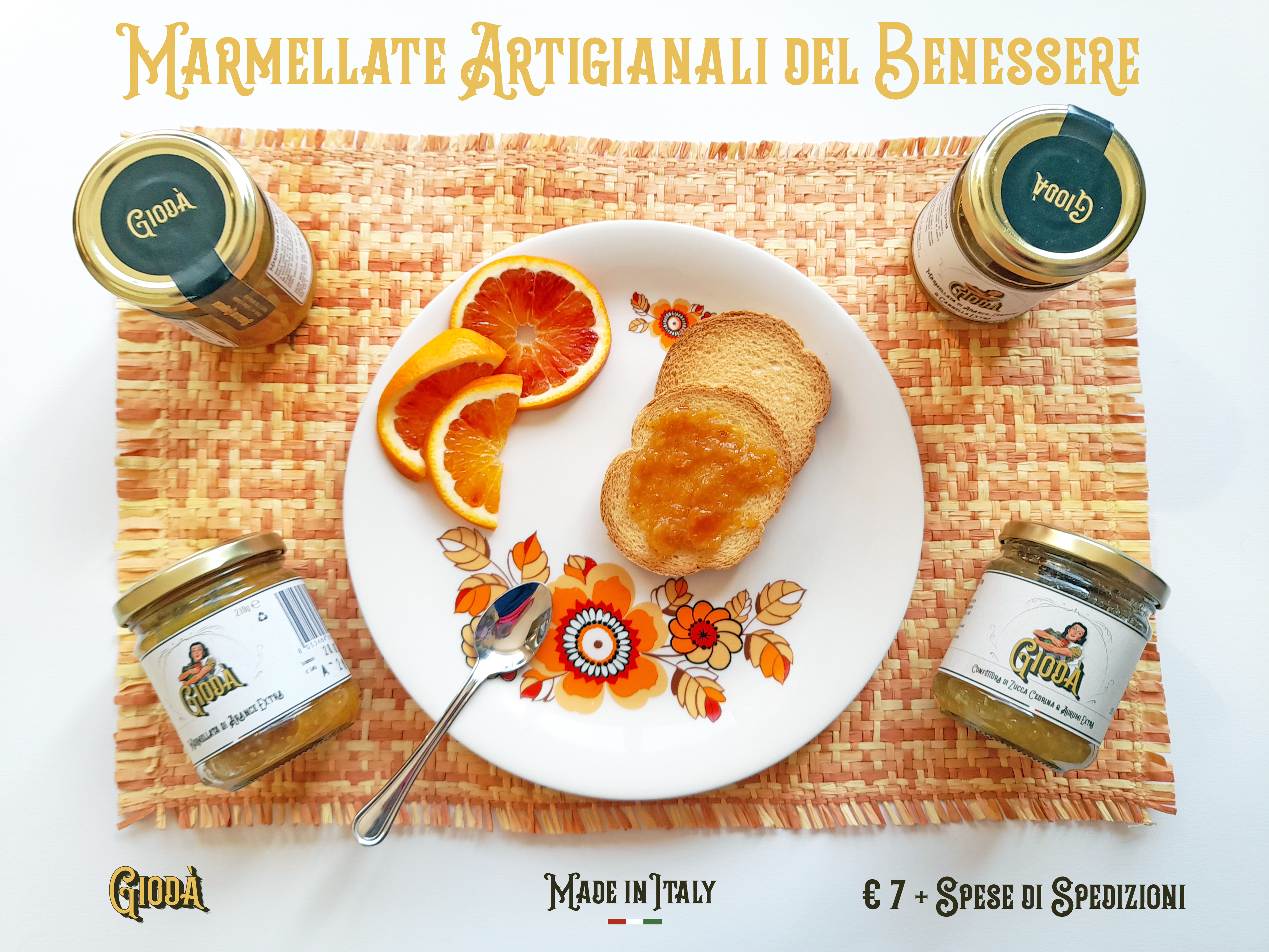 Marmellate artigianali del benessere - Artisan marmalades of well-being
