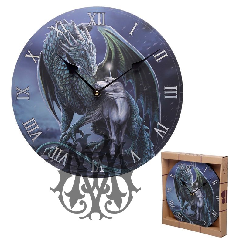 Orologio da Muro - Protector or Magick Dragon & Unicorn - Lisa Parker