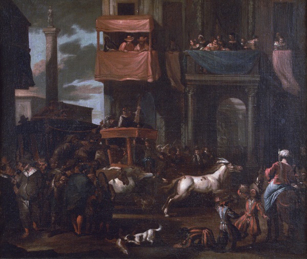 la_corsa_dei_barberi  aUTORE ATTIVO A rOMA 1650-1690    mUSEO DI rOMAjpg