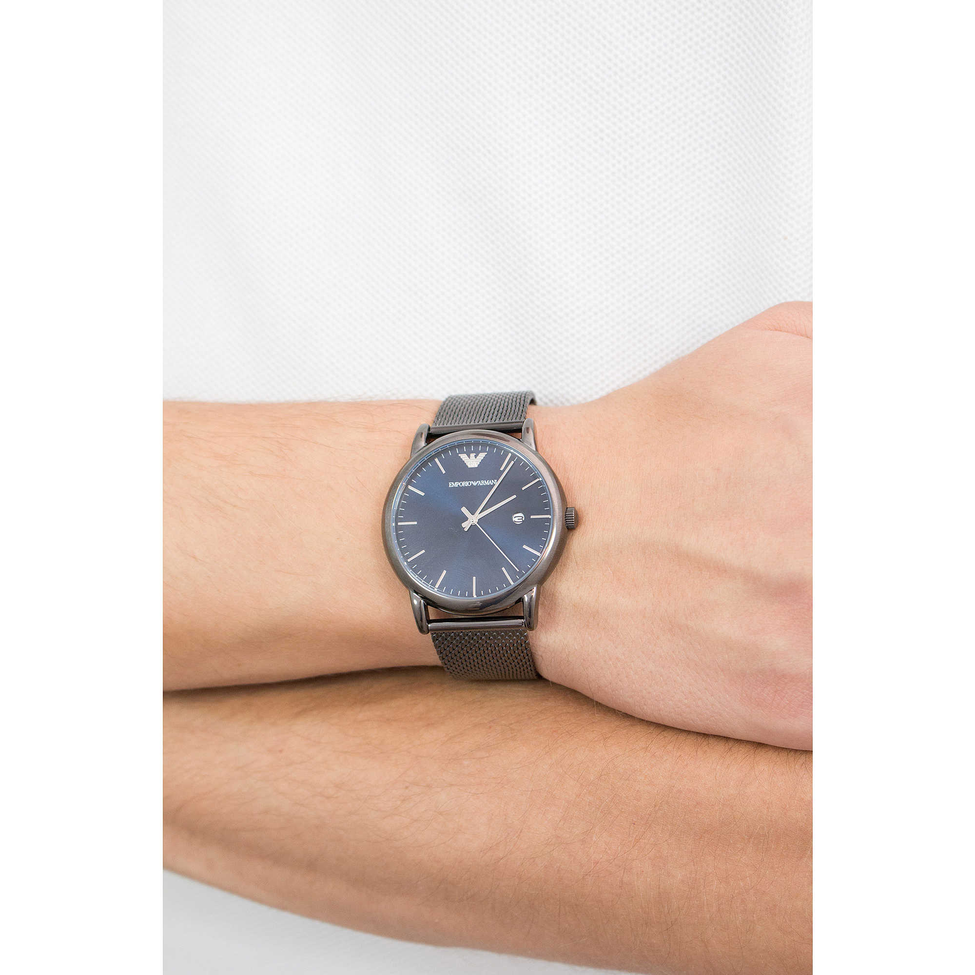 Emporio Armani Grey Dress Watch AR11053