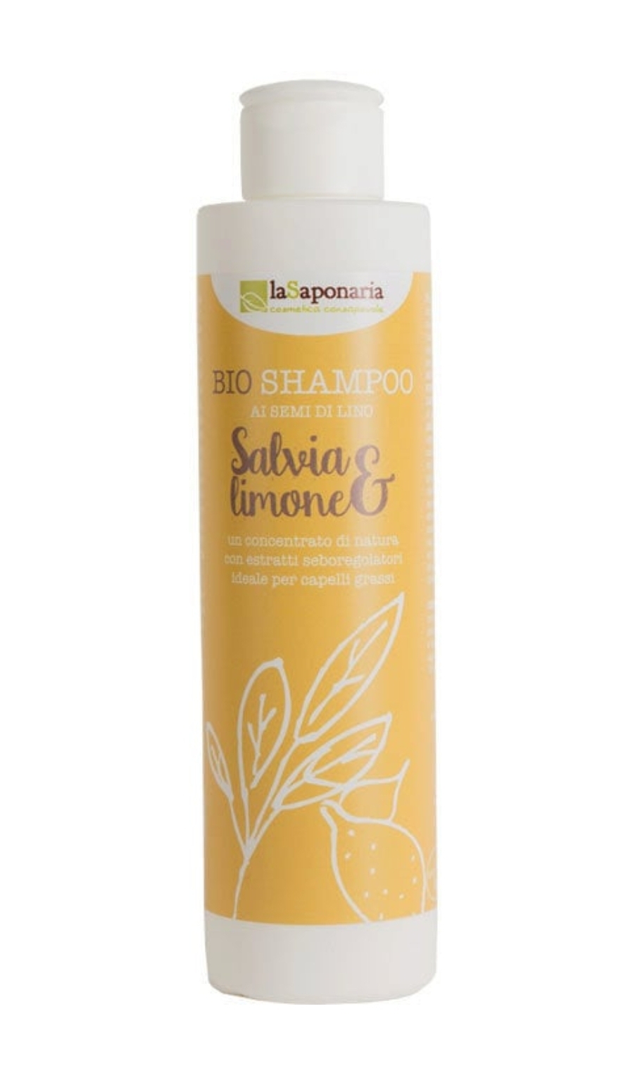 BIO Shampoo Salvia & Limone La Saponaria