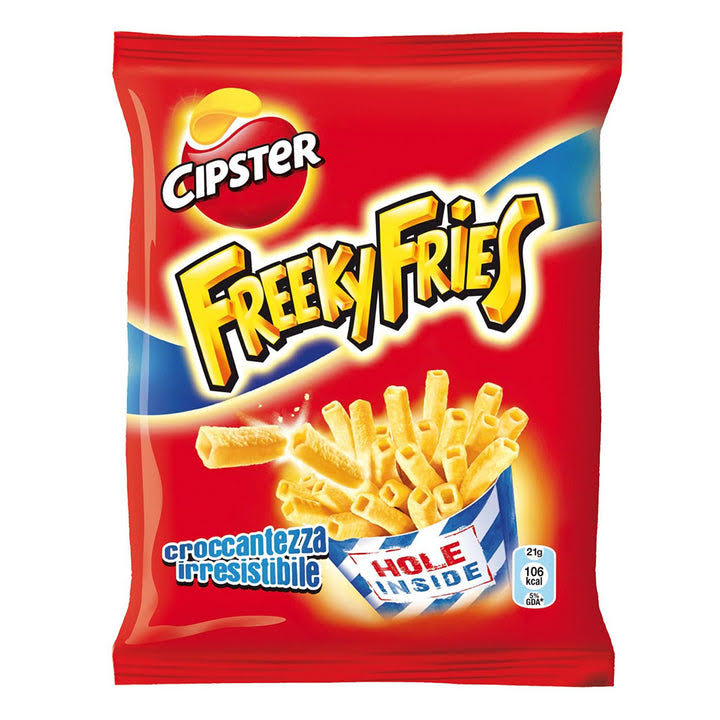 Rif_210 Cipster Freeky Fries Mondelez - 21gr 27Pz