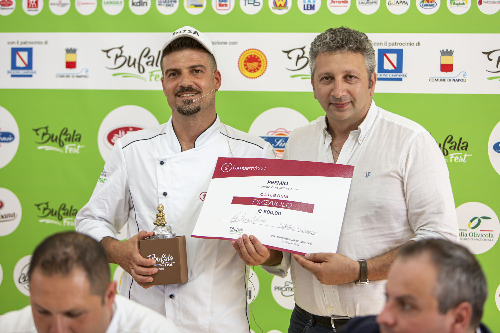 Sergio Siniscalchi vincitore del Contest Pizza di Bufala Festjpg