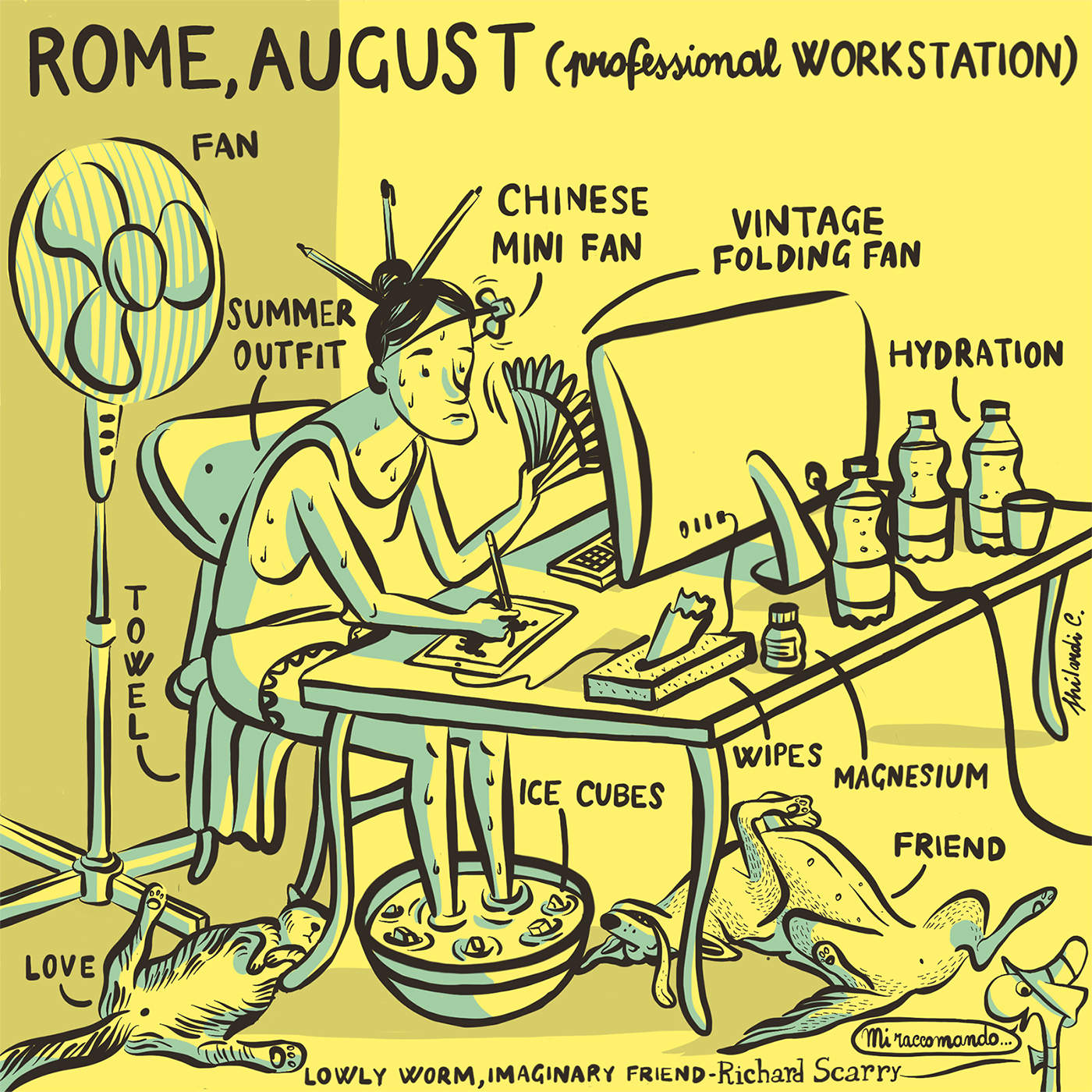 August in Rome (personal project)