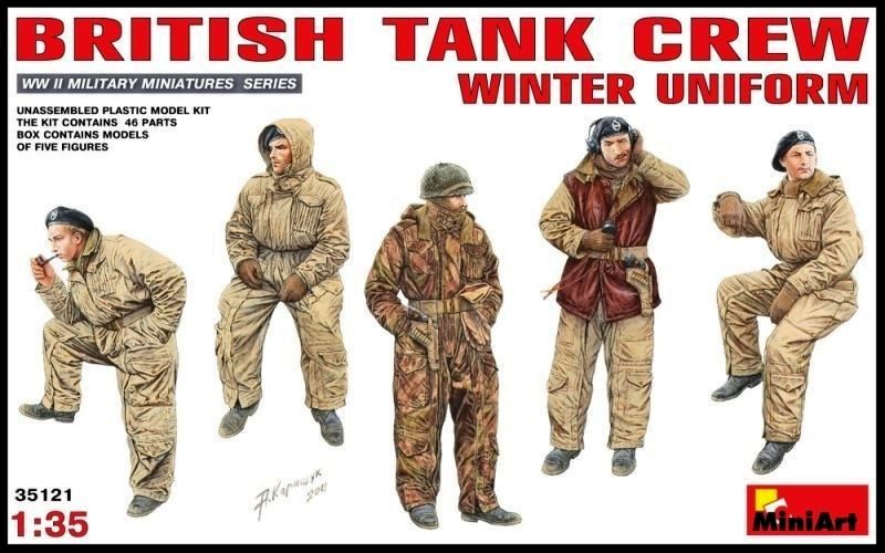 BRITISH TANK CREW Winter uniform
