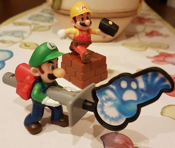 Mario e Luigi in Omaggio da Burger King