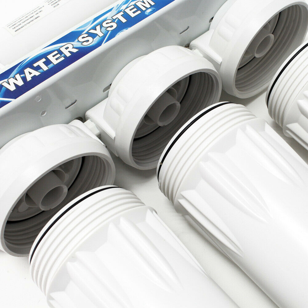 Depuratore acqua a 5 stadi completo di rubinetto e accessori sotto lavello