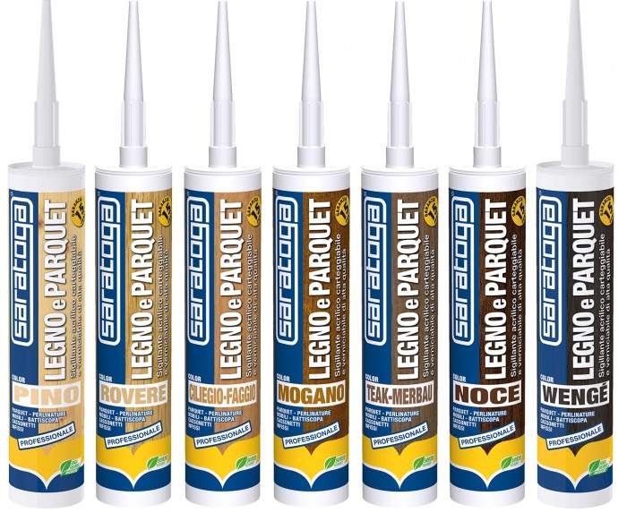 Silicone Sigillante Legno e Parquet 310ml