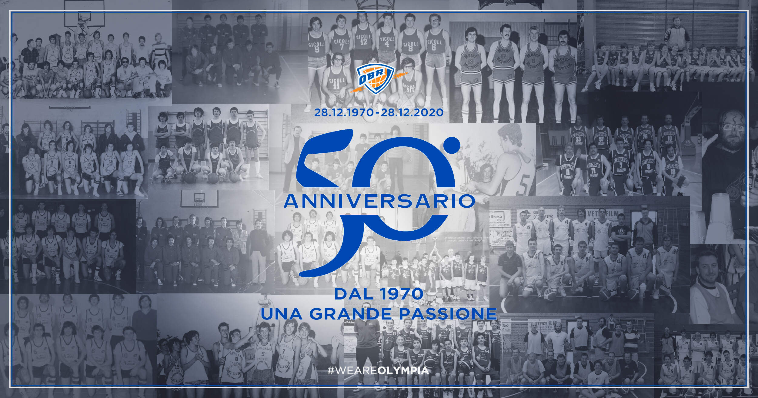 Buon 50° Anniversario Olympia Basket!